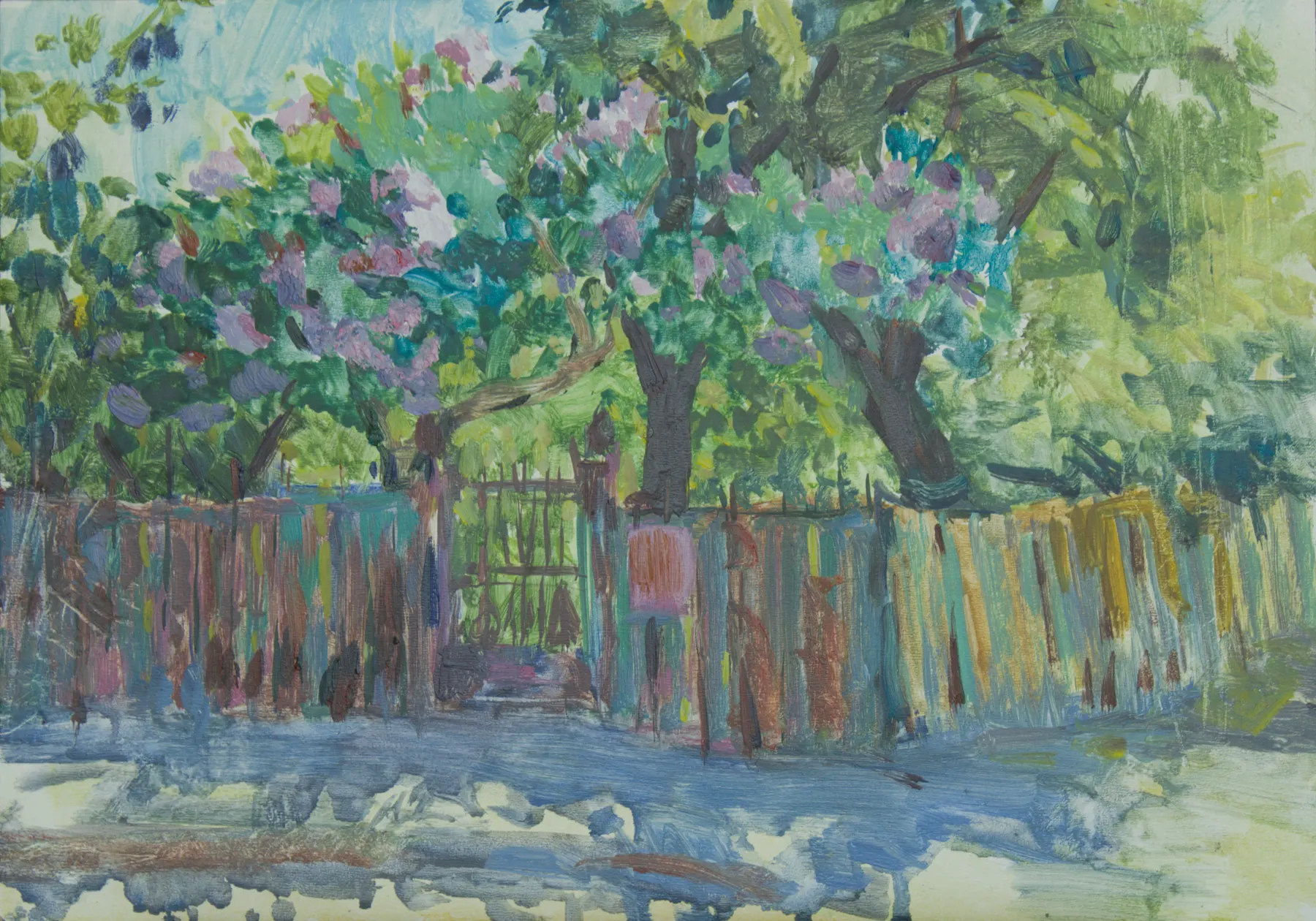 Blooming garden