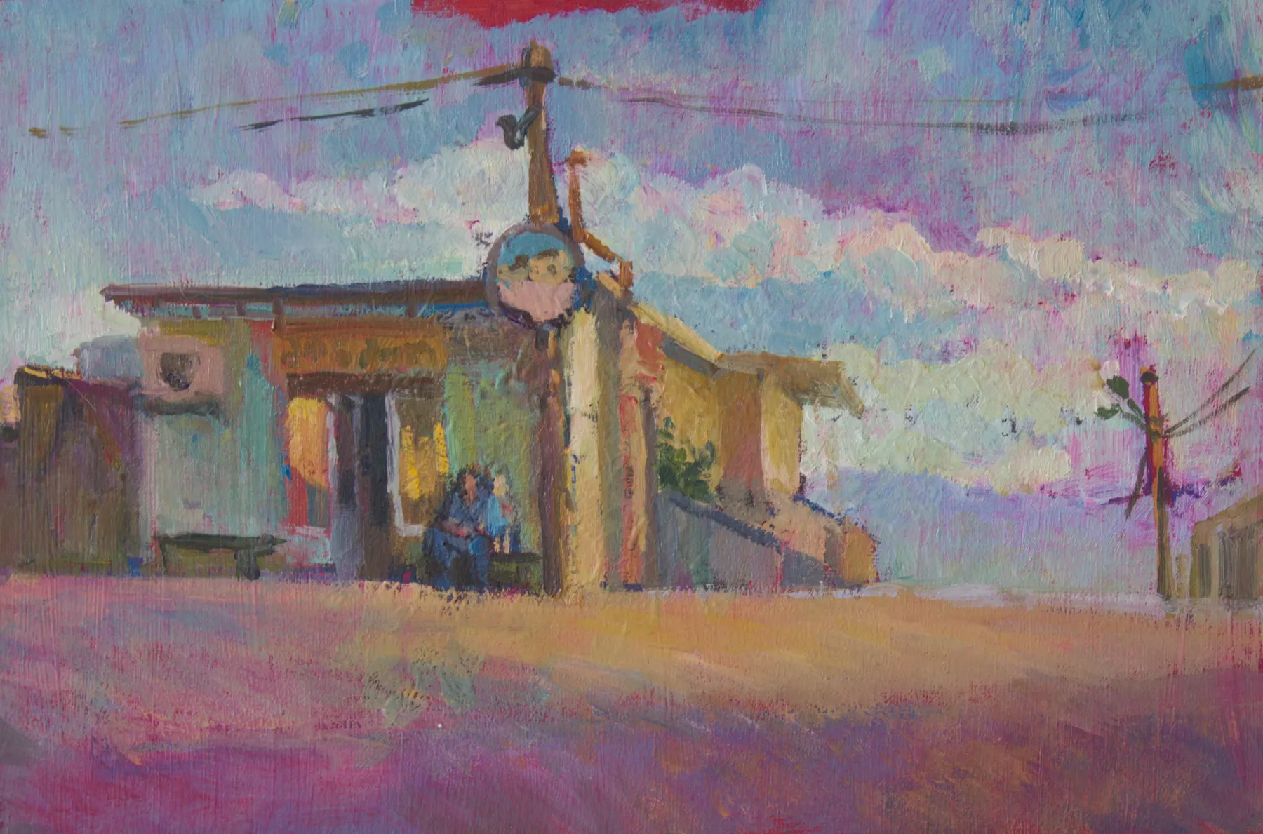 Grocery store on the outskirts