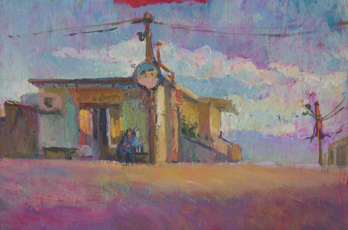 Grocery store on the outskirts