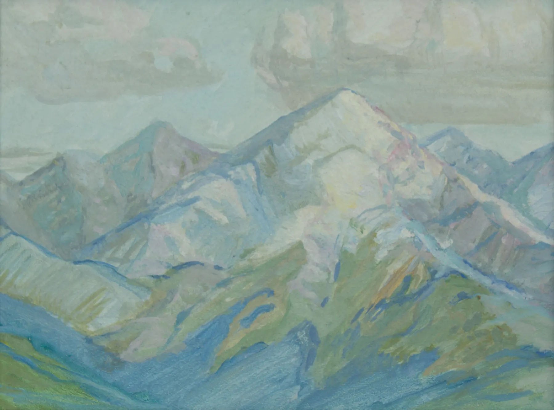 Morning in the mountains
