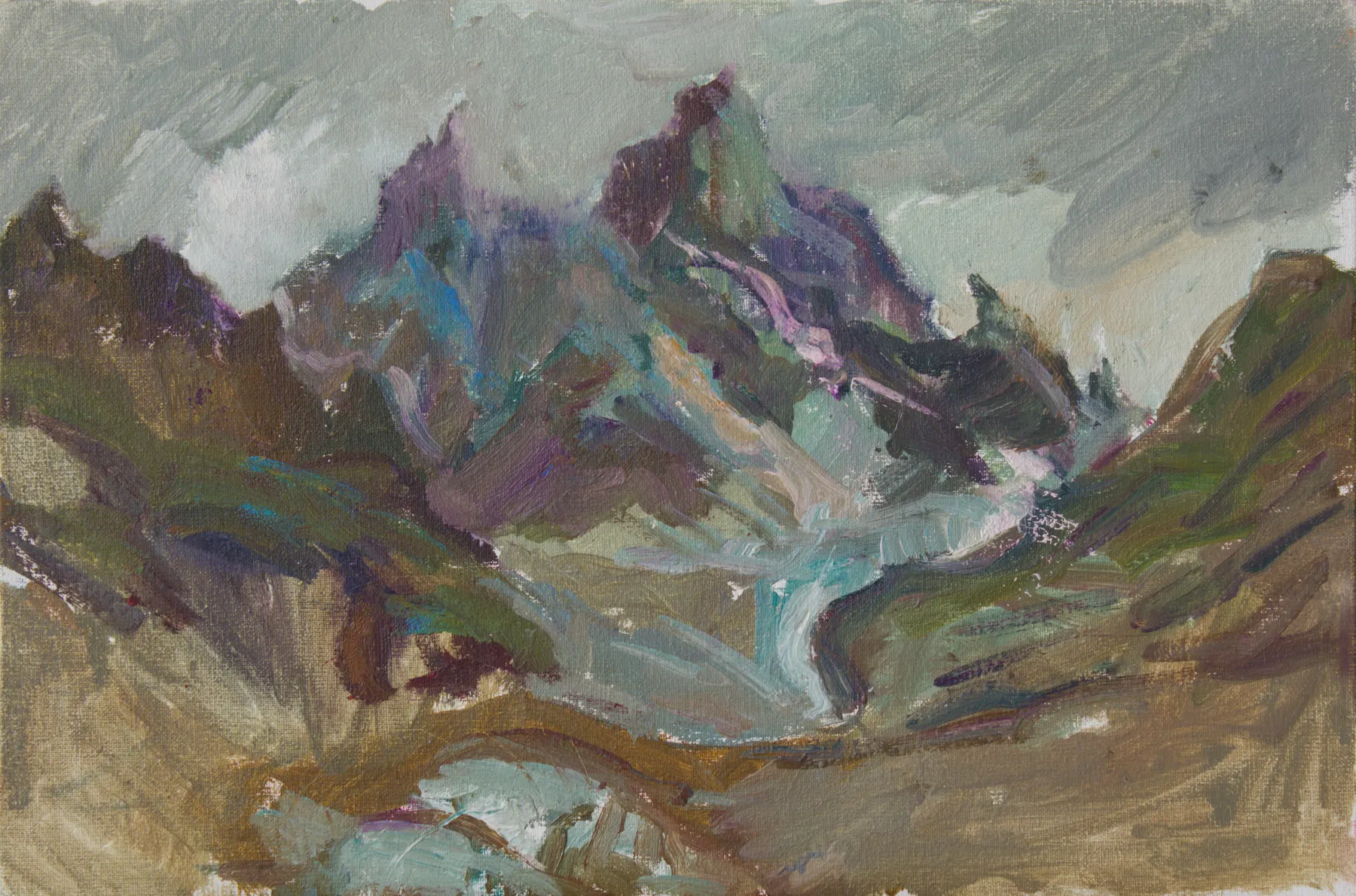 Stormy pass